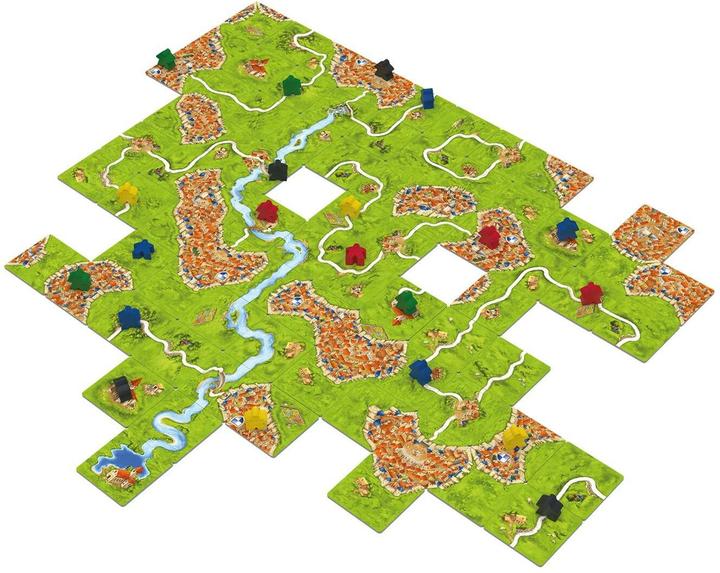 Productafbeelding Hans im Glück HIGD0112 - Carcassonne V3.0 - Bordspel, voor 2-5 spelers, vanaf 7 jaar (DE editie) (Duits)