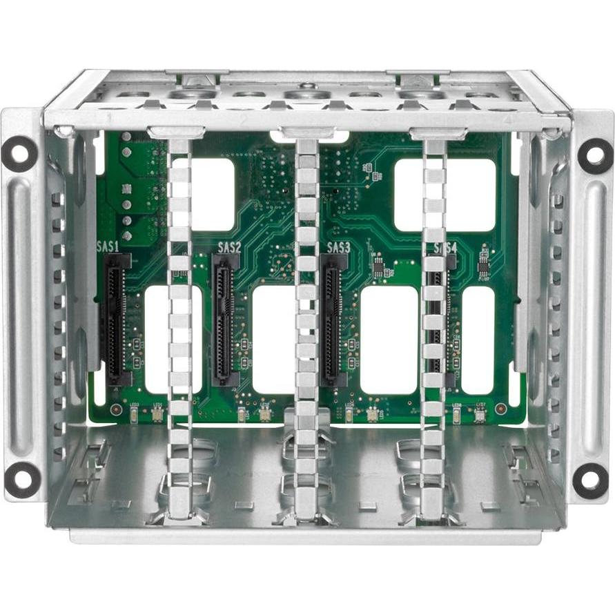 HPE ProLiant DL380 Gen11 2SFF U.3 Side-by-Side Drive Cage Kit, Server Zubehör, Silber