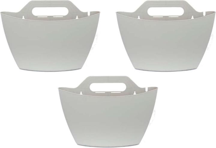 Image du produit CitySens 3 Pack di fioriere da parete  fioriera grigia (9 cm)