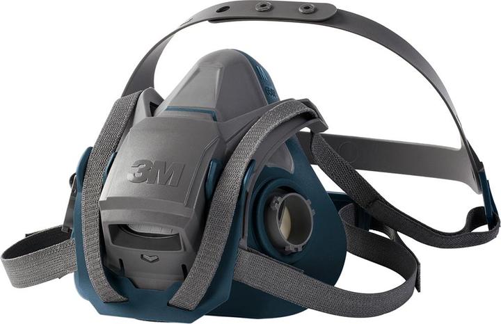 3M 6500 Atemmaske Mittel, Halbmaske, Grau