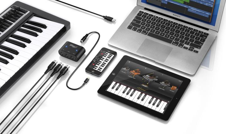 Produktbild IK Multimedia iRig MIDI 2 (Lightning, USB)