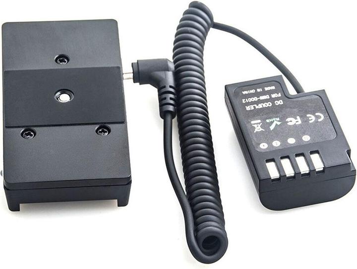 Actual product image Caruba Panasonic DMW DCC12 full decoding dummy battery +F970 battery gusset (spring cable) (Camera battery)