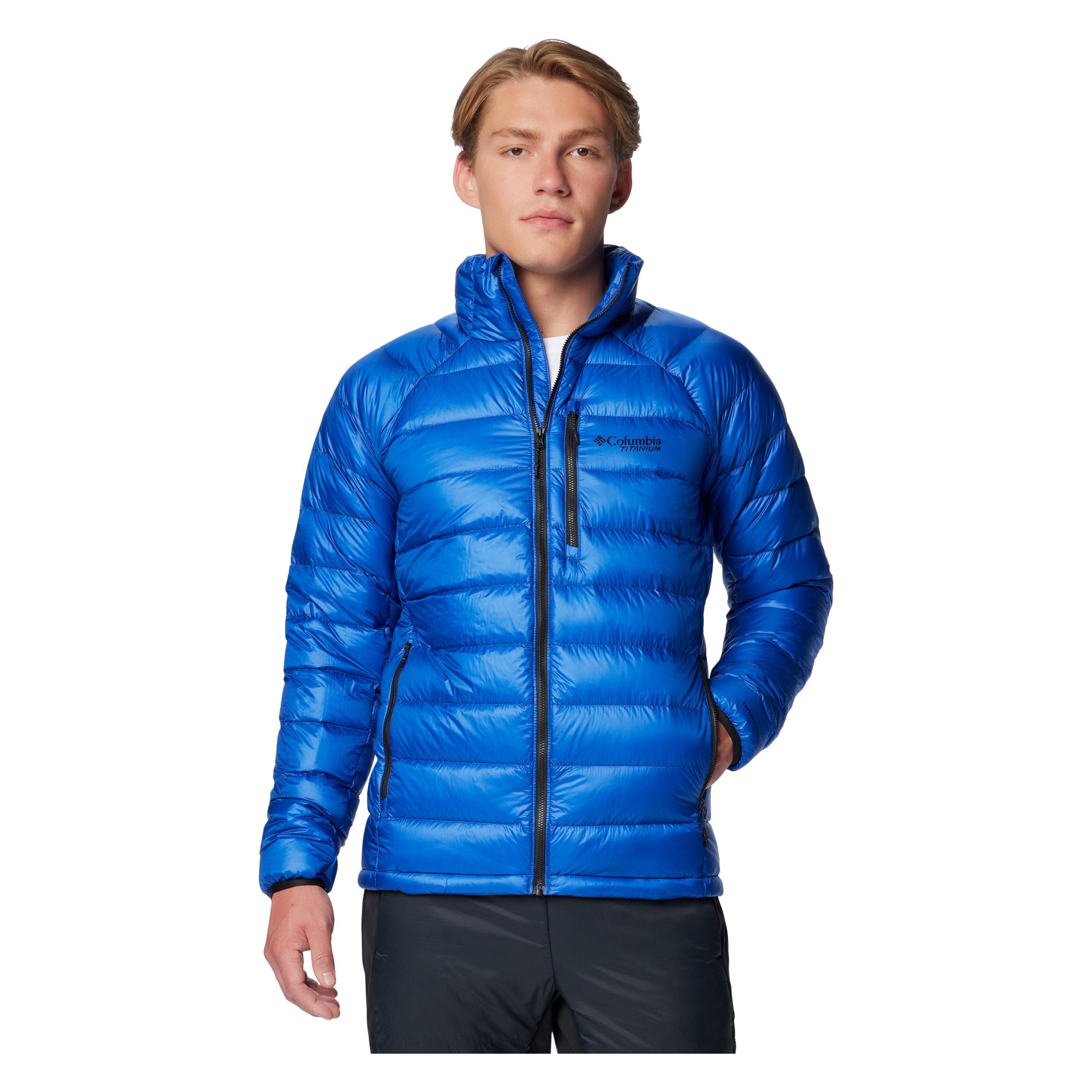 Columbia, Herren, Winterjacken, Arctic Crest Down Jacket, Blau, (L)