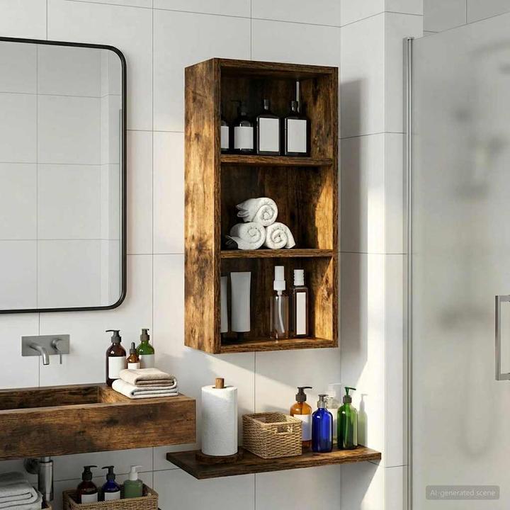 Produktbild vidaXL Badezimmerschrank (30 x 16 x 62.50 cm)