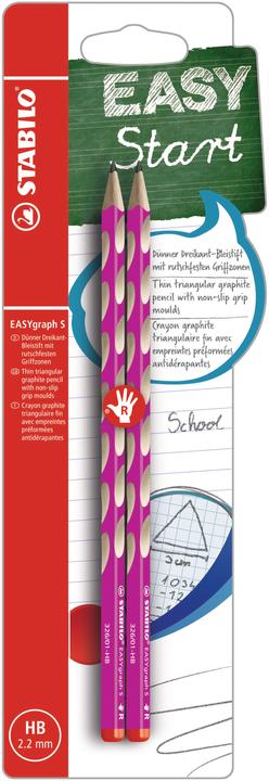 Produktbild STABILO EASYgraph S Bleistift Rechtshänder HB (2.20 mm, HB, 2 x)