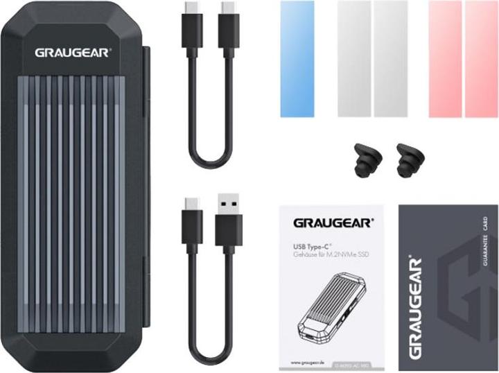 Actual product image Graugear G-M202-AC-10G (M.2 2280, M.2 2230, M.2 2260, M.2 2242)