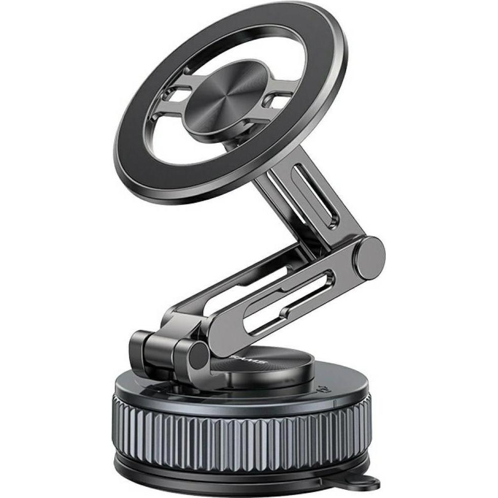 Usams Universal phone holder ZJ087 magnetic for car, home, office black, Supporto per smartphone, Nero