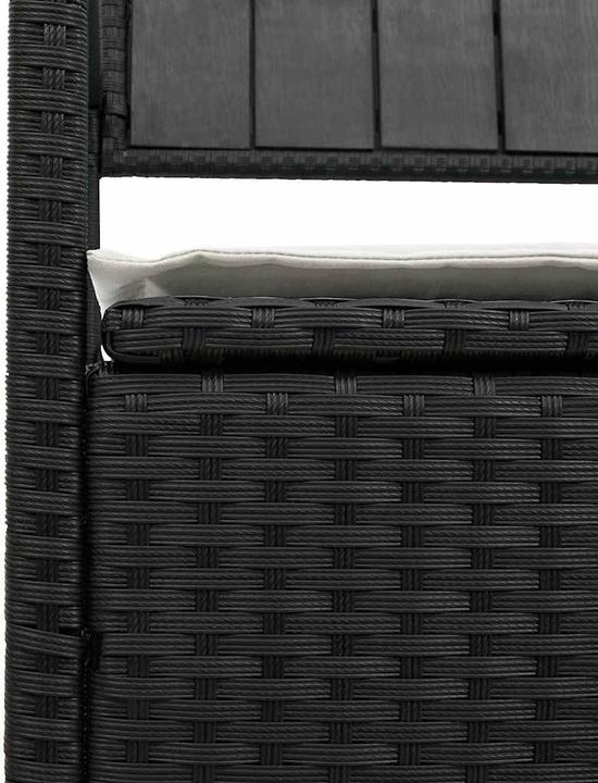 Actual product image vidaXL Gartenbank mit Stauraum
