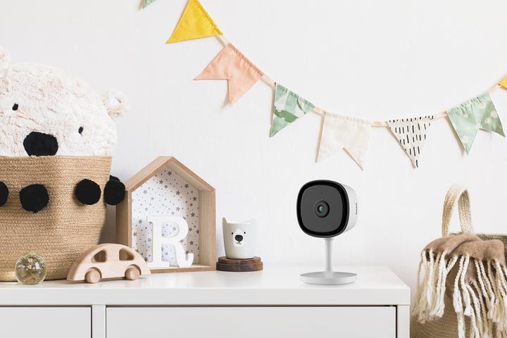Produktbild iGet HOME Camera CS1 White - WiFi IP FullHD 1080p kamera, noÄnÃ­ vidÄ›nÃ­, dvoucestnÃ© audio (1920 x 1080 Pixels)