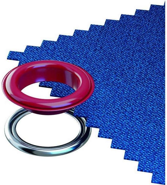 Immagine prodotto Prym Occhielli con dischi MS, colore rosso-argento 11 mm, 20 pezzi.