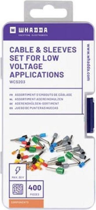 Image du produit Whadda SET de manchons d'extrémité de câble (Kit électronique)