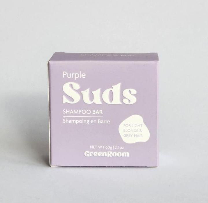 Actual product image Green Room Suds Colour Correction Purple (480 ml, Solid shampoo, Silver shampoo)
