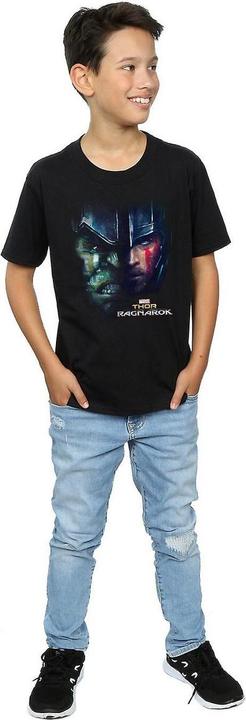 Immagine prodotto Universal Textiles Ragazzi Hulk Split Face Maglietta in cotone (116)