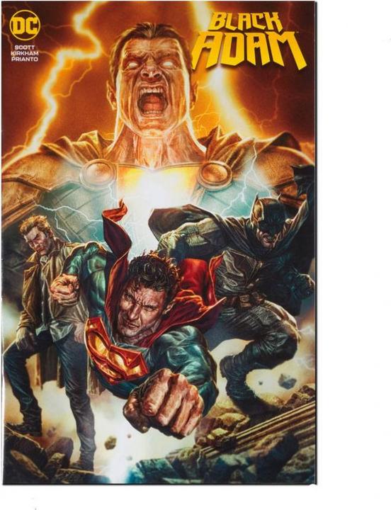 Actual product image McFarlane AF DC Comics Page Punch Superman 17cm