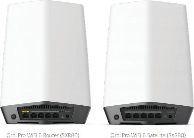 Actual product image Netgear Orbi Pro WiFi 6 AX6000 mesh system (SXK80B3) Set of 3