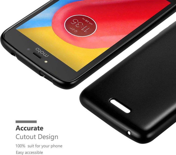 Produktbild Cadorabo TPU Matt Metallic Cover (Motorola Moto C)
