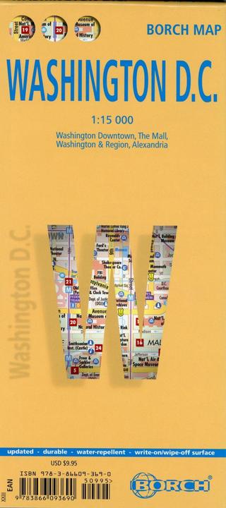 Produktbild Washington D.C. 1 : 15 000