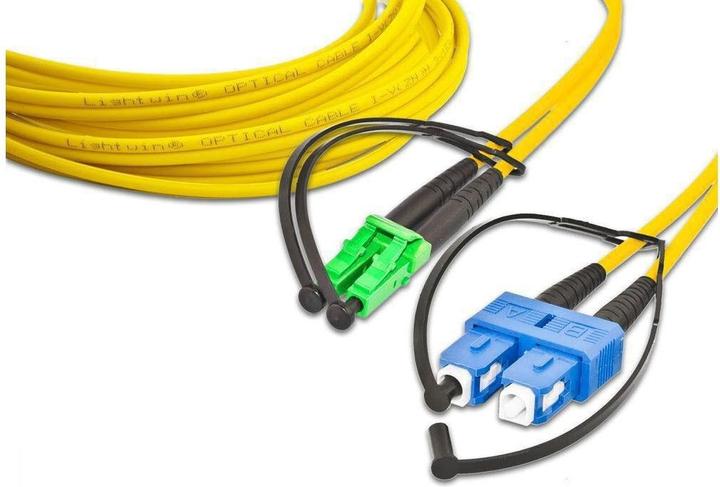 Productafbeelding Lightwin Glasvezel duplex patchkabel (U/FTP, CAT7, 15 m)