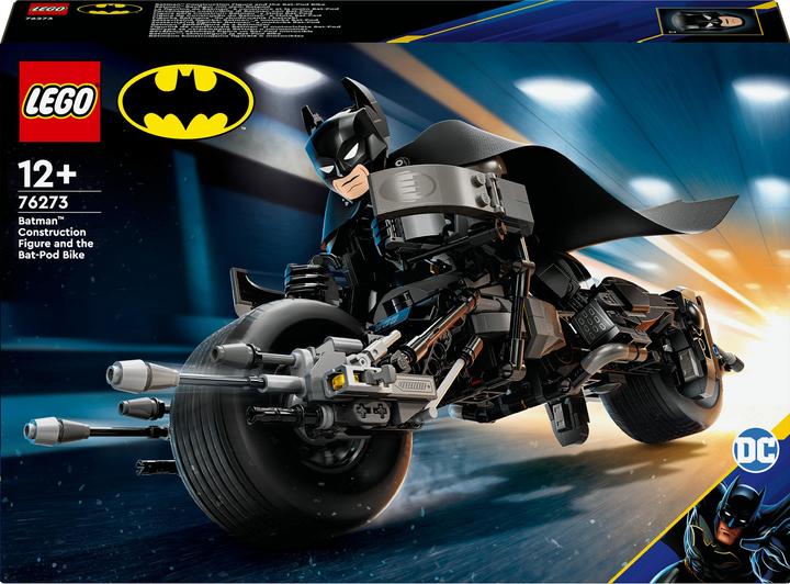 Produktbild LEGO Batman Baufigur mit dem Batpod (76273, LEGO Super Mario)