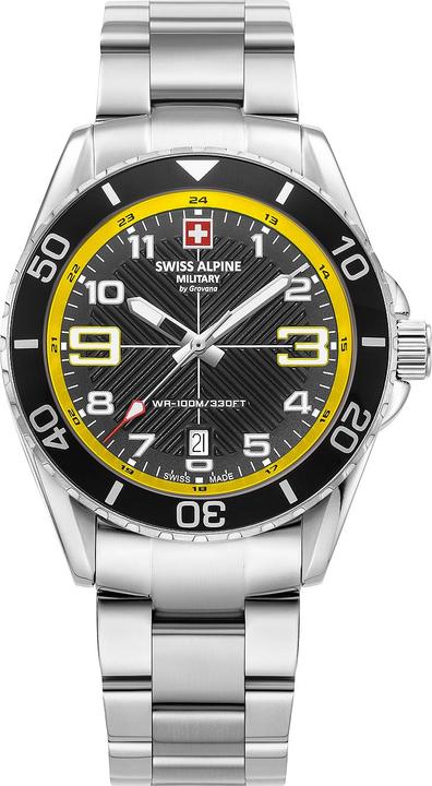 Produktbild Swiss Alpine Military 7029.1138 Raptor Herrenuhr 42mm 10ATM (Sportuhr, Swiss Made, 42 mm)