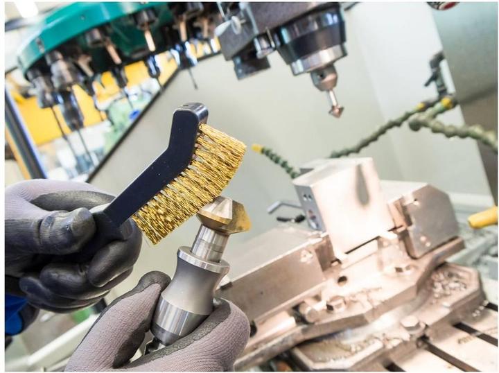 Actual product image HAZET Brass brake calliper brush 4968-3