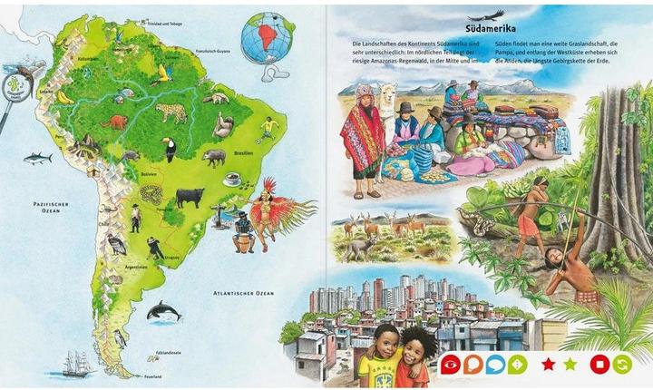 Actual product image tiptoi My Great World Atlas (German, Inca Friesian, Constanze Schargan, 2013)