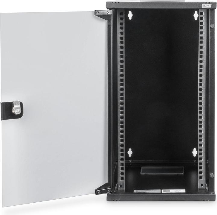 Image du produit Digitus Wall Mounting Cabinet 254 mm (10") - 312x300 mm (WxD) (12 HE, Rack 10 pouces)