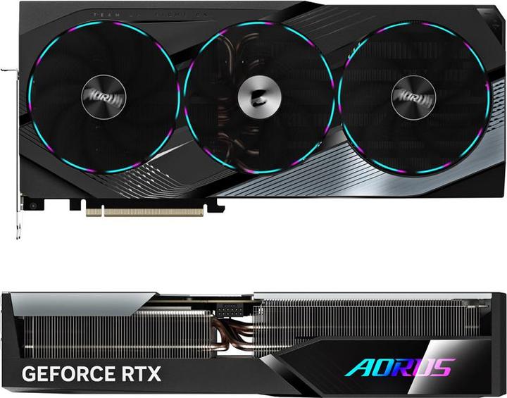 Actual product image Gigabyte AORUS GeForce RTX 4070 Ti SUPER MASTER (16 GB)