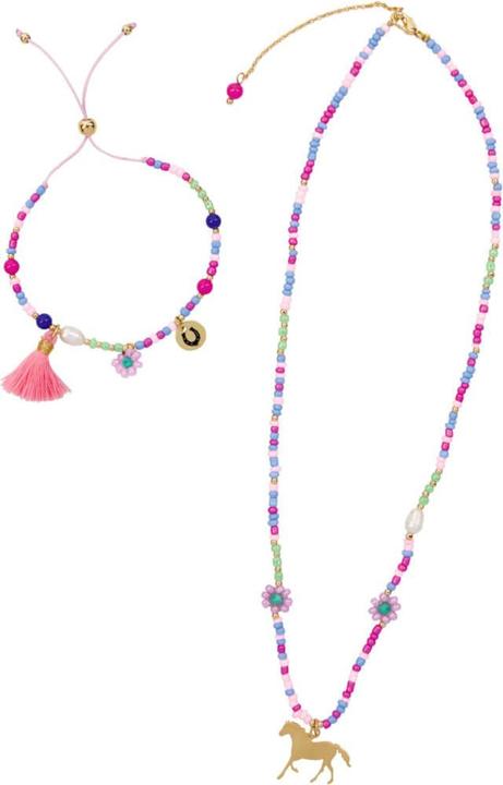Produktbild Schmuckset (Kette & Armband) Pferdefreunde