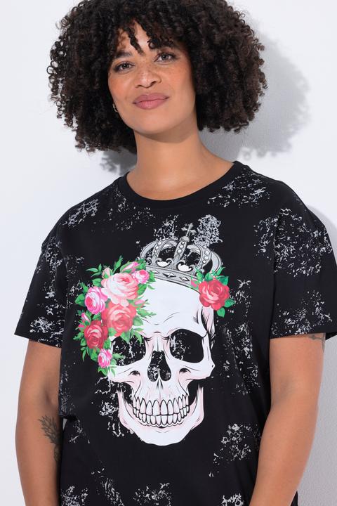 Actual product image Angel of Style T-Shirt, oversized, Totenkopf (42)