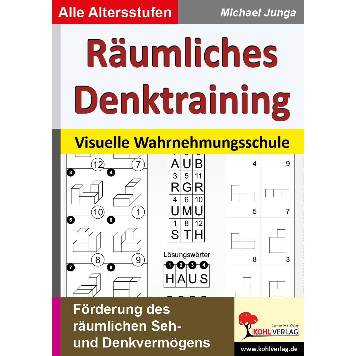 Räumliches Denktraining, Schulbücher von Michael Junga