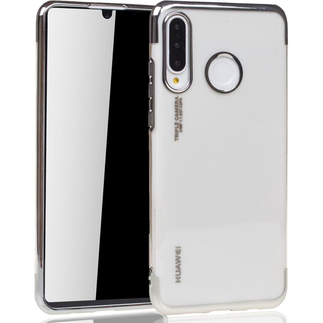 Thumbnail - König Design Huawei P30 Lite Hülle Case Handy Cover Schutz Tasche Schutzhülle Bumper Silber (Huawei P30 Lite), Smartphon...