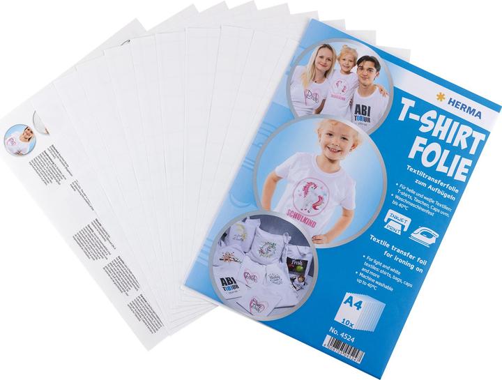 Image du produit HERMA Film pour T-shirt A4