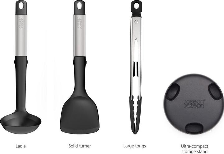 Productafbeelding Joseph Joseph Keukengerei set met standaard Elevate Fusion