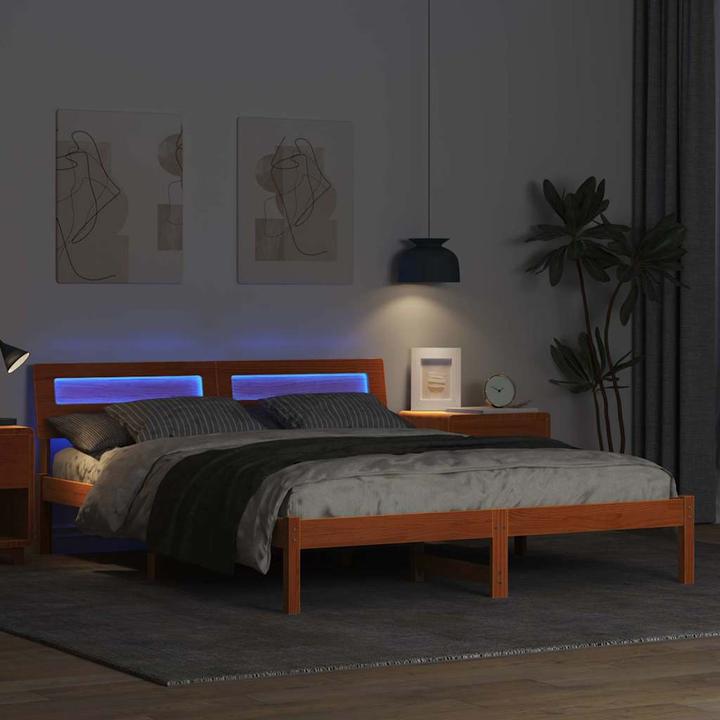 Image du produit vidaXL Plattformbettgestell (150 x 200 cm)