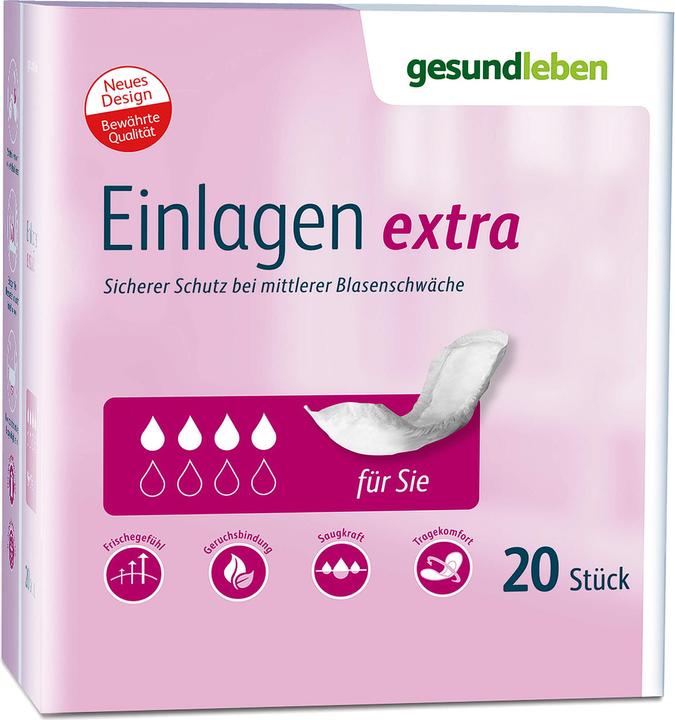Produktbild Gesund & Leben Gesund Leben Einl Extra, 6X20 St (120 x)