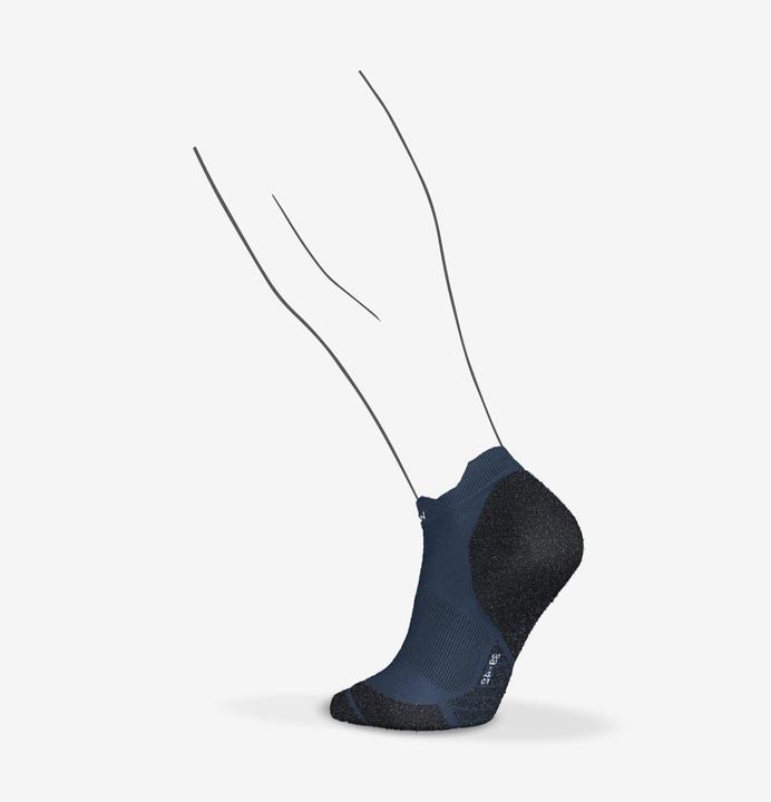 Actual product image Kiprun Laufsocken Invisible dünn - Run 900 blau (41, 42)