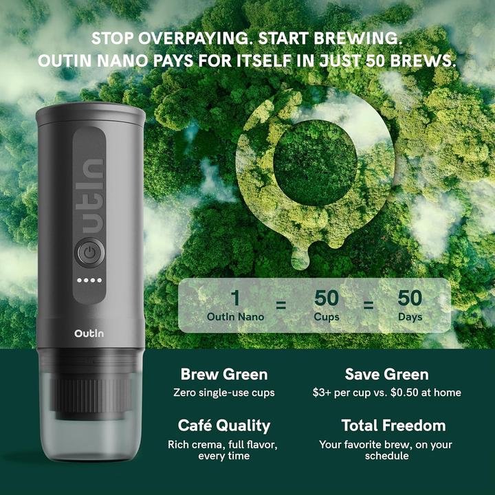 Produktbild OutIn Nano Espresso Crimson (0.08 l)