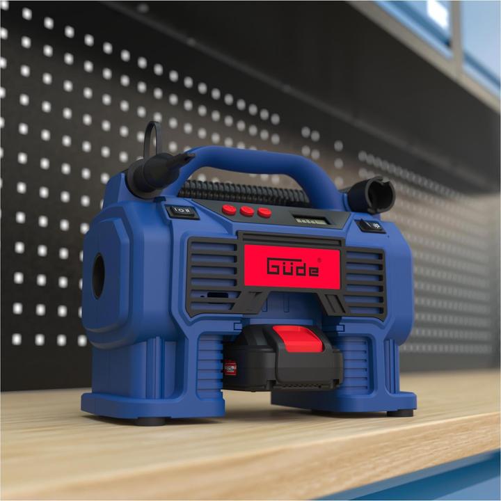 Actual product image Güde Battery compressor K 18-0 (11 bar, 10 l)