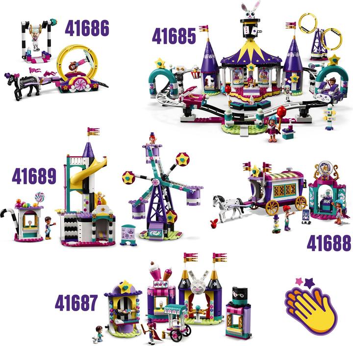 Produktbild LEGO Magische Jahrmarktbuden (41687, LEGO Friends)