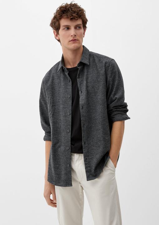 Immagine prodotto s.Oliver Hemd Slim: Hemd aus Baumwolltwill (M)