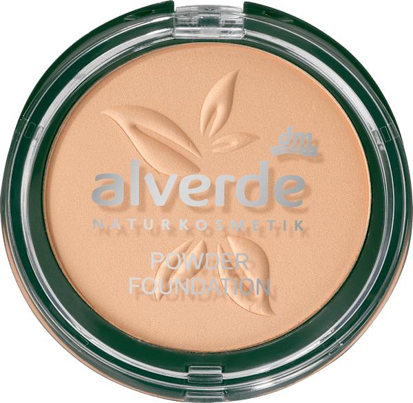 Produktbild dm alverde Make-up Powder Foundation velvet sand 20, LSF 6