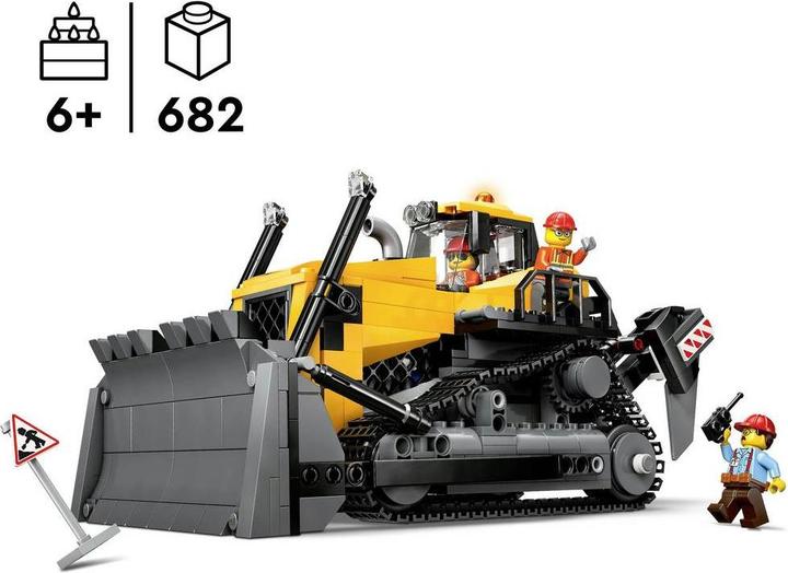 Productafbeelding LEGO Gele bulldozer (LEGO Stad)