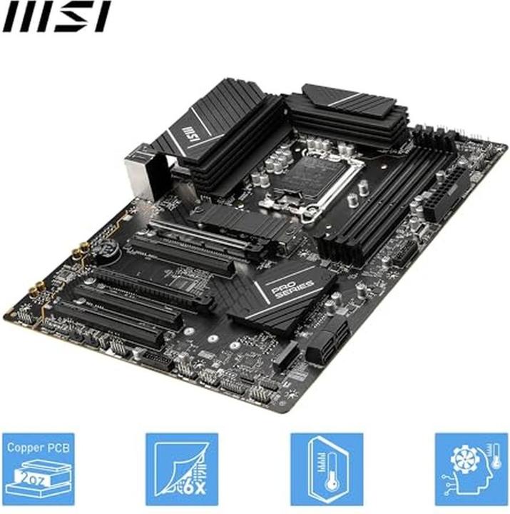 Actual product image MSI PRO B760-P DDR4 II (B760,S1700,ATX,DDR4) (LGA 1700, Intel B760, ATX)