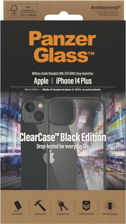 Produktbild PanzerGlass Back Cover ClearCase iPhone 14 Plus (Apple iPhone 14 Plus)
