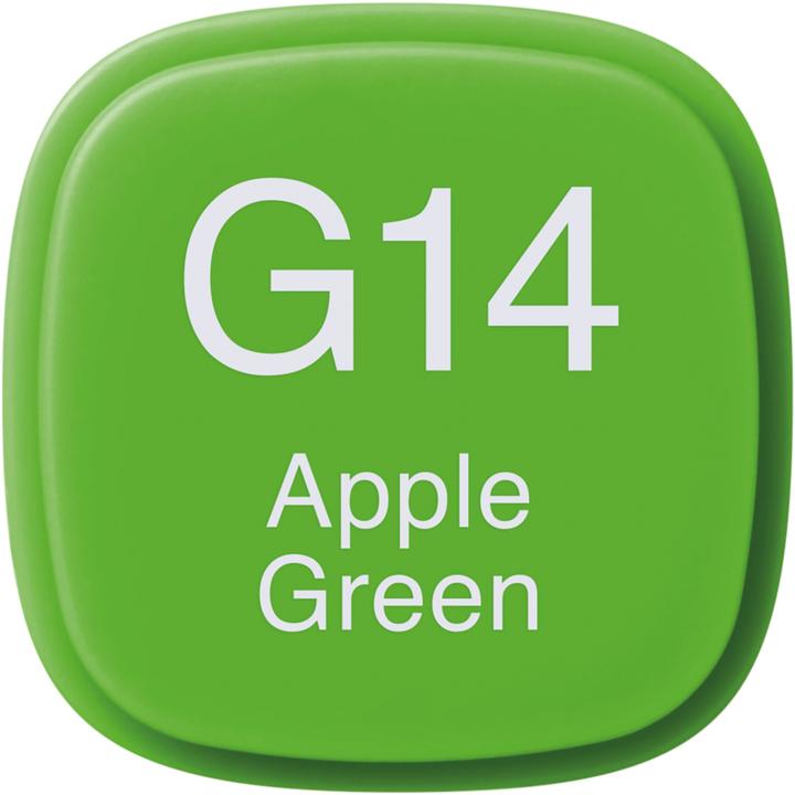 Actual product image Copic Graphic marker Classic type G - 14 (G14 - Apple Green, 1 x)