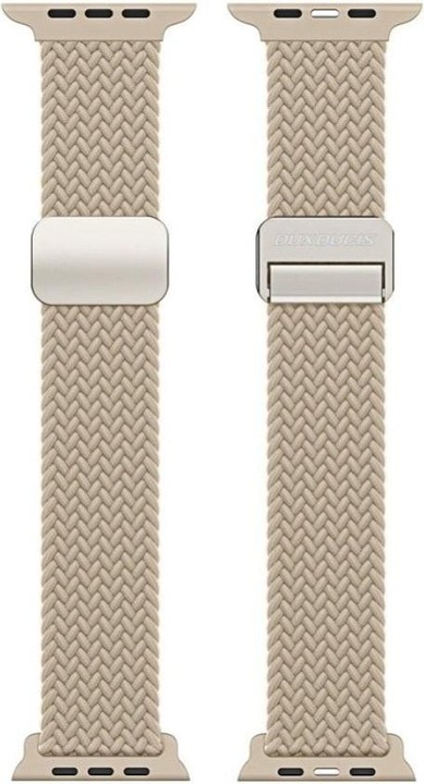 Actual product image Dux Ducis Mixture Pro Strap Apple Watch 38mm/40mm/41mm - Grey (38 mm, 40 mm, 41 mm, Nylon, Apple Watch Series 2, Apple Watch Series 1, Apple Watch Series 3, Apple Watch Series 4, Apple Watch Series 5, Apple Watch Series 6, Apple Watch Series 7, Apple Watch Series 8, Apple Watch Series 9, Apple Watch SE)