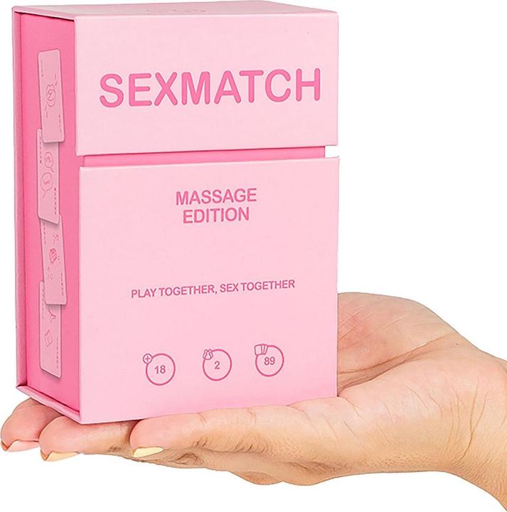 Image du produit Secret play Massage Sexmatch (Jeu de cartes, Allemand, Espagnol, Français, Néerlandais, Italien, Portugais, Anglais)