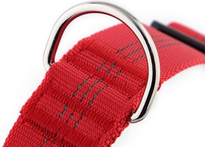 Actual product image The Company Of Animals Consumer electronics OEM Dog harness REFLECTIVE SILK size L red (L, Dog, Walks)