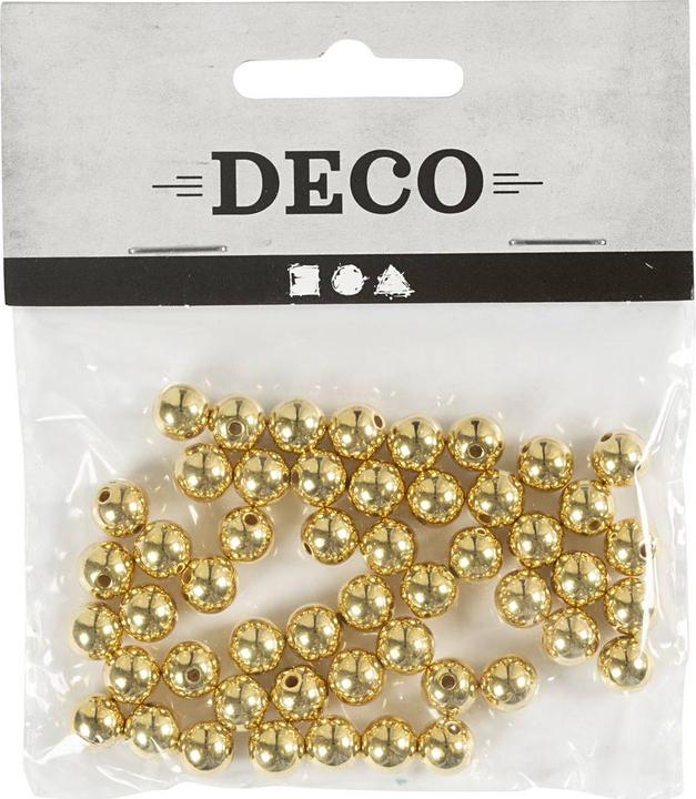 Image du produit Creativ Company Perles or, 50 pièces.